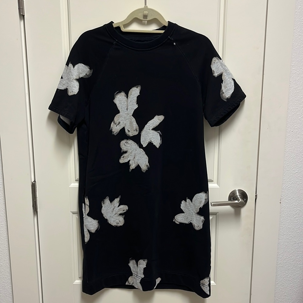 Marc Marc Jacobs floral sweat-shirt dress